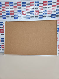 Tablero corcho 885 x 585 mm, color blanco Bi-Office New Basic