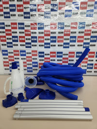 Limpiafondos de Aspiración Manual para Piscinas Pequeñas y Medianas, Kit Completo Gre AR20637Z “Medium Vac”