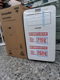 Aire acondicionado portátil 12000BTU 4 en 1 Montpellier