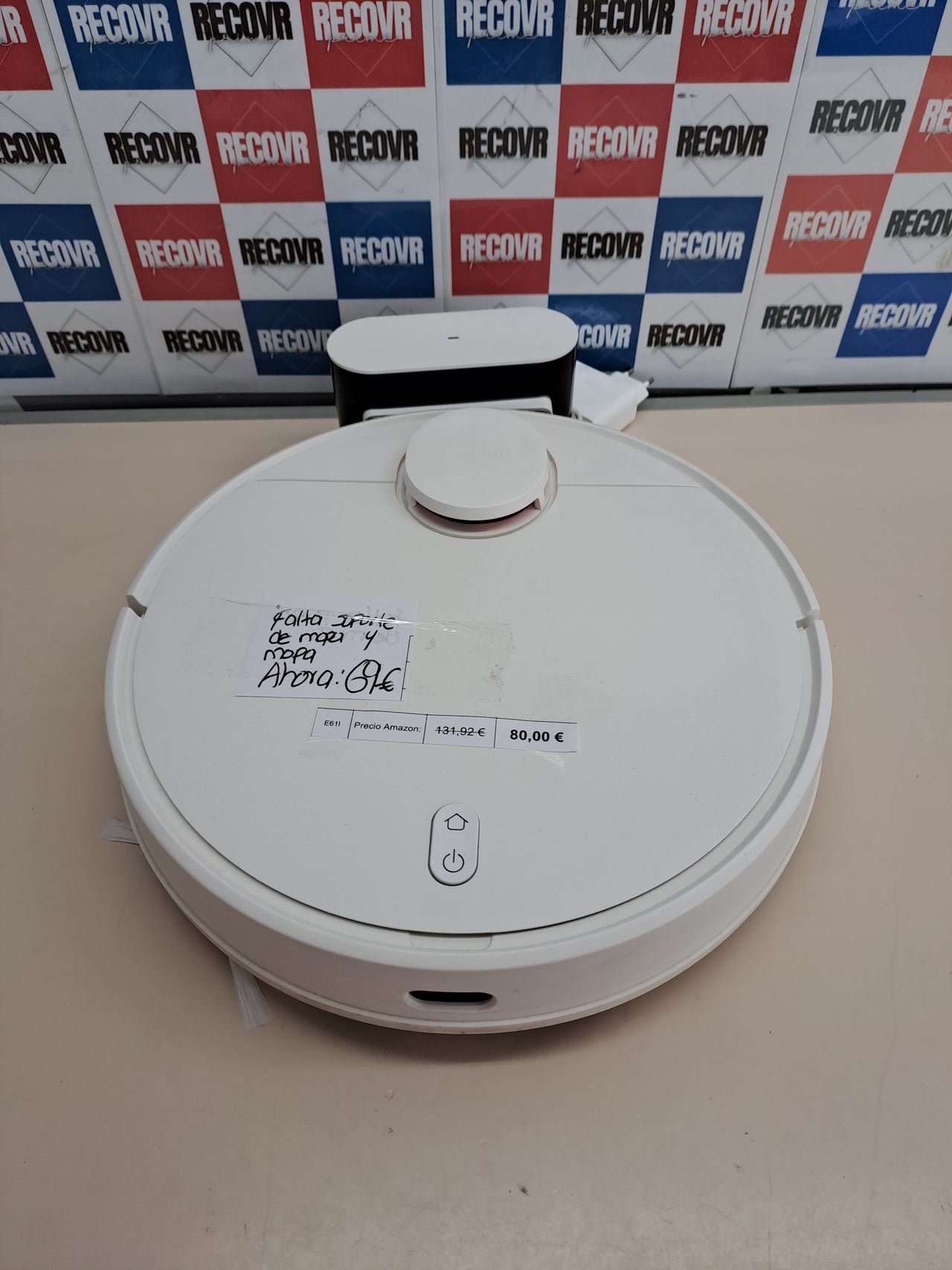 Robot aspirador 4000 Pa navegación LDS – Xiaomi