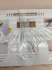 Suelo vinílico autoadhesivo efecto mármol beige VEELIKE 60x30 cm 12 piezas