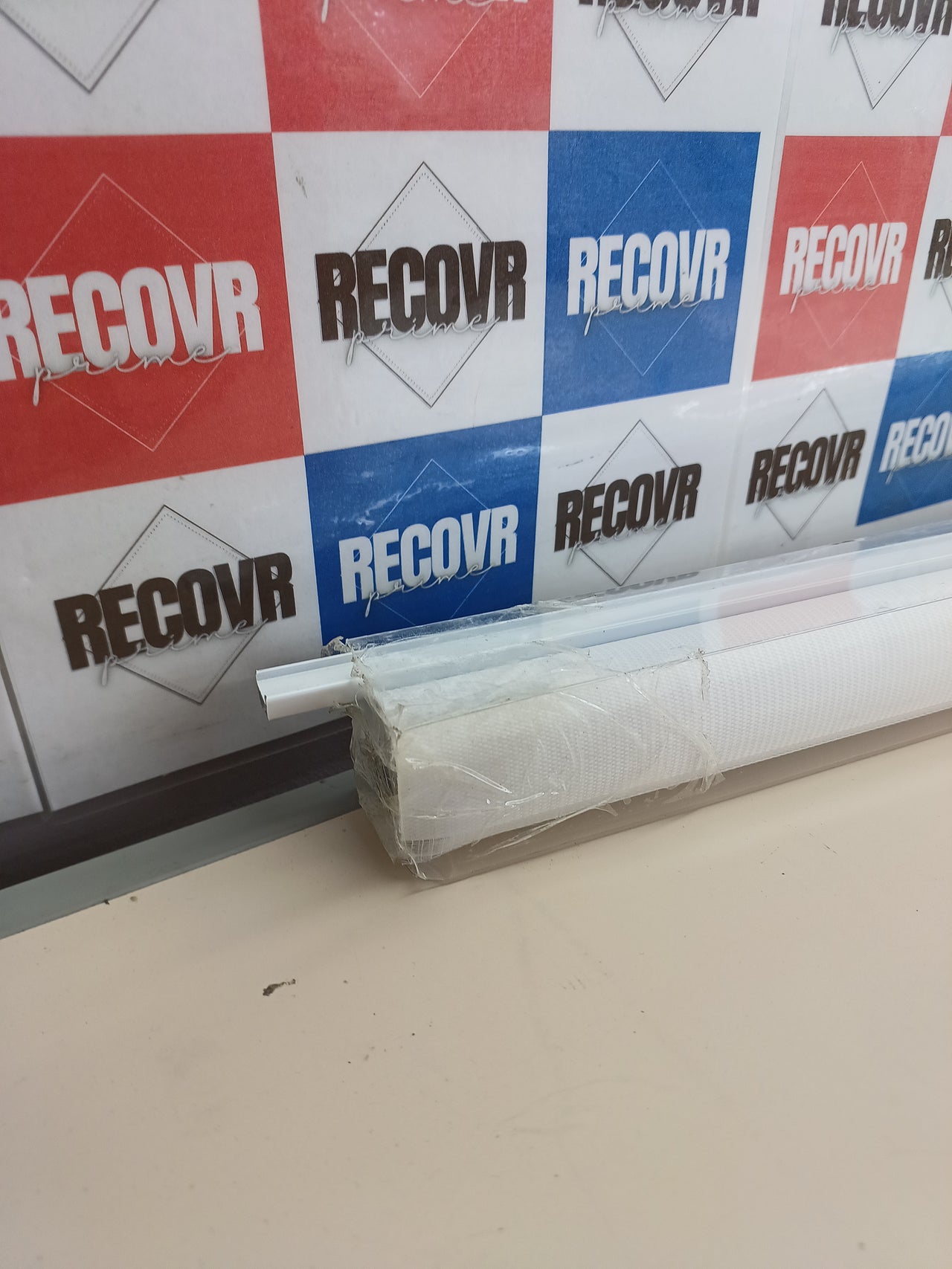 Estor enrollable dúo 100x150 blanco GARDINIA