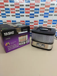 Deshidratador alimentos 5 bandejas 240W – YASHE