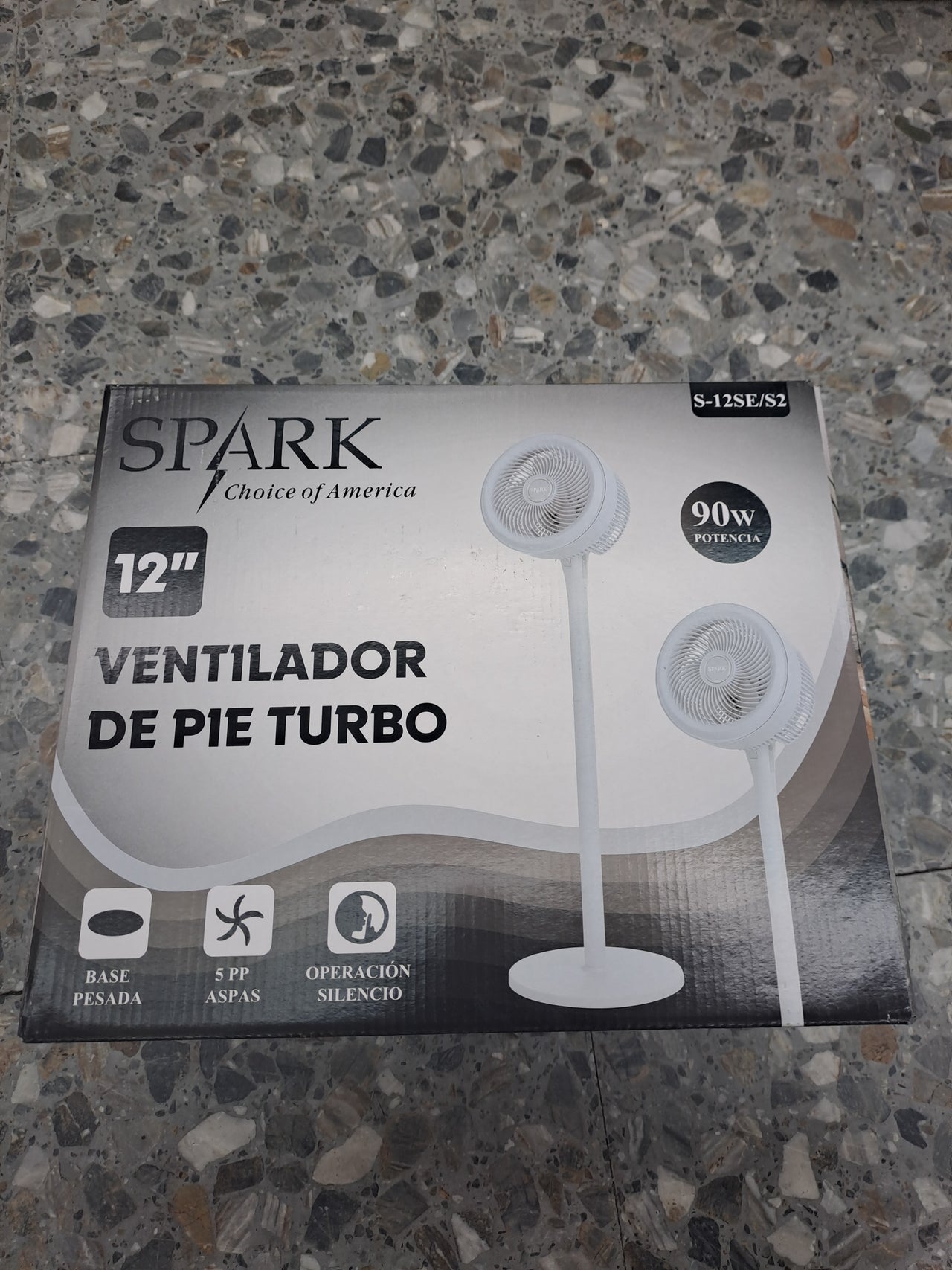 Ventiladores de pie turbo Spark S-12SE/S2