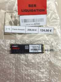 SSD interno EMTEC X250 M.2 SATA 1 TB