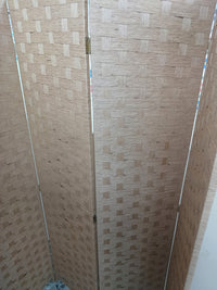 Biombo plegable 8 paneles 170x320 Relaxdays