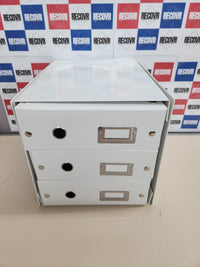 3 cajones, A4, Blanco, Buc de cajones, Click and Store, 60480001 Leitz