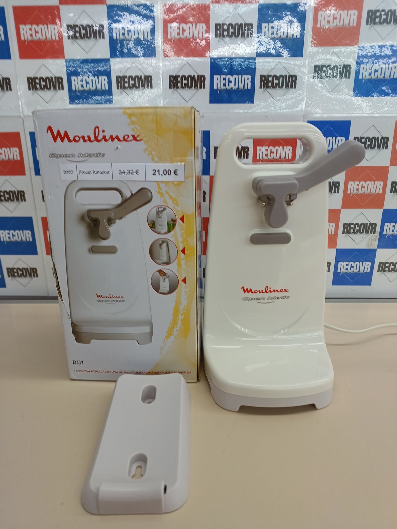 Abrelatas Eléctrico 50W Moulinex