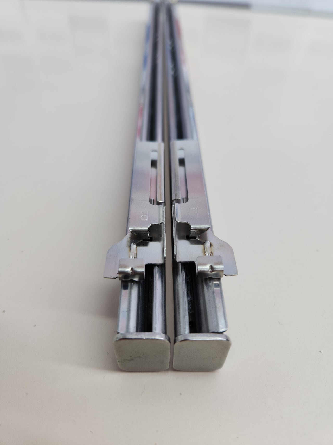 Rieles telescópicos para horno inox