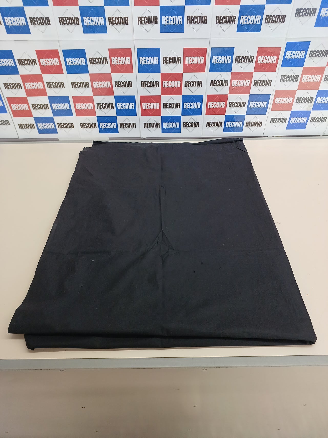 Sabana/Forro colchón Impermeable Negro de PVC