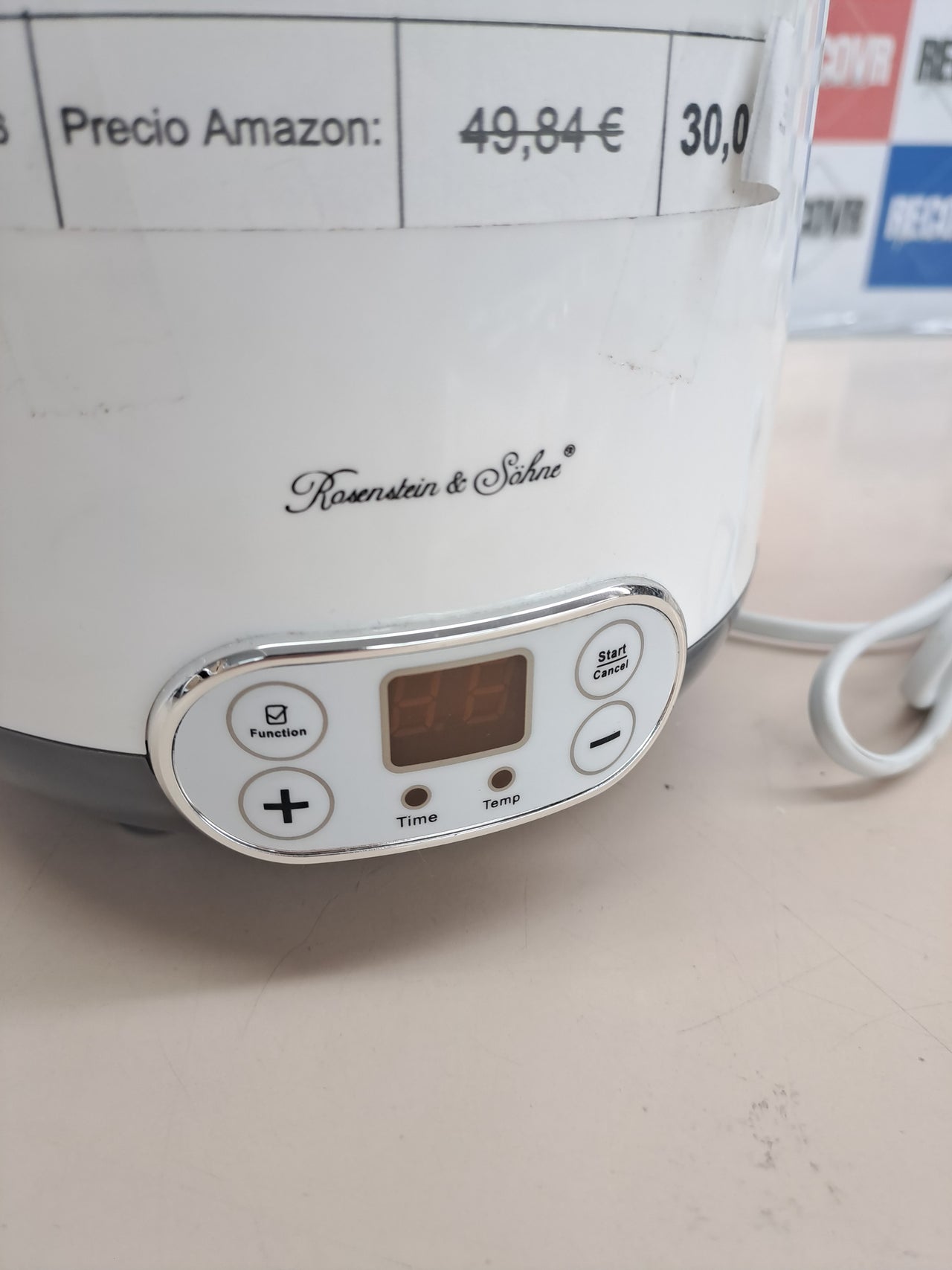 Máquina de yogurt