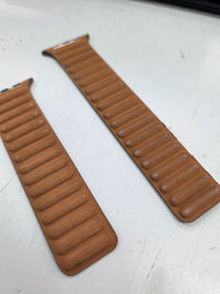 Apple Watch Band - Correa de eslabones magnética - 46 mm - Caramelo - Talla S/M