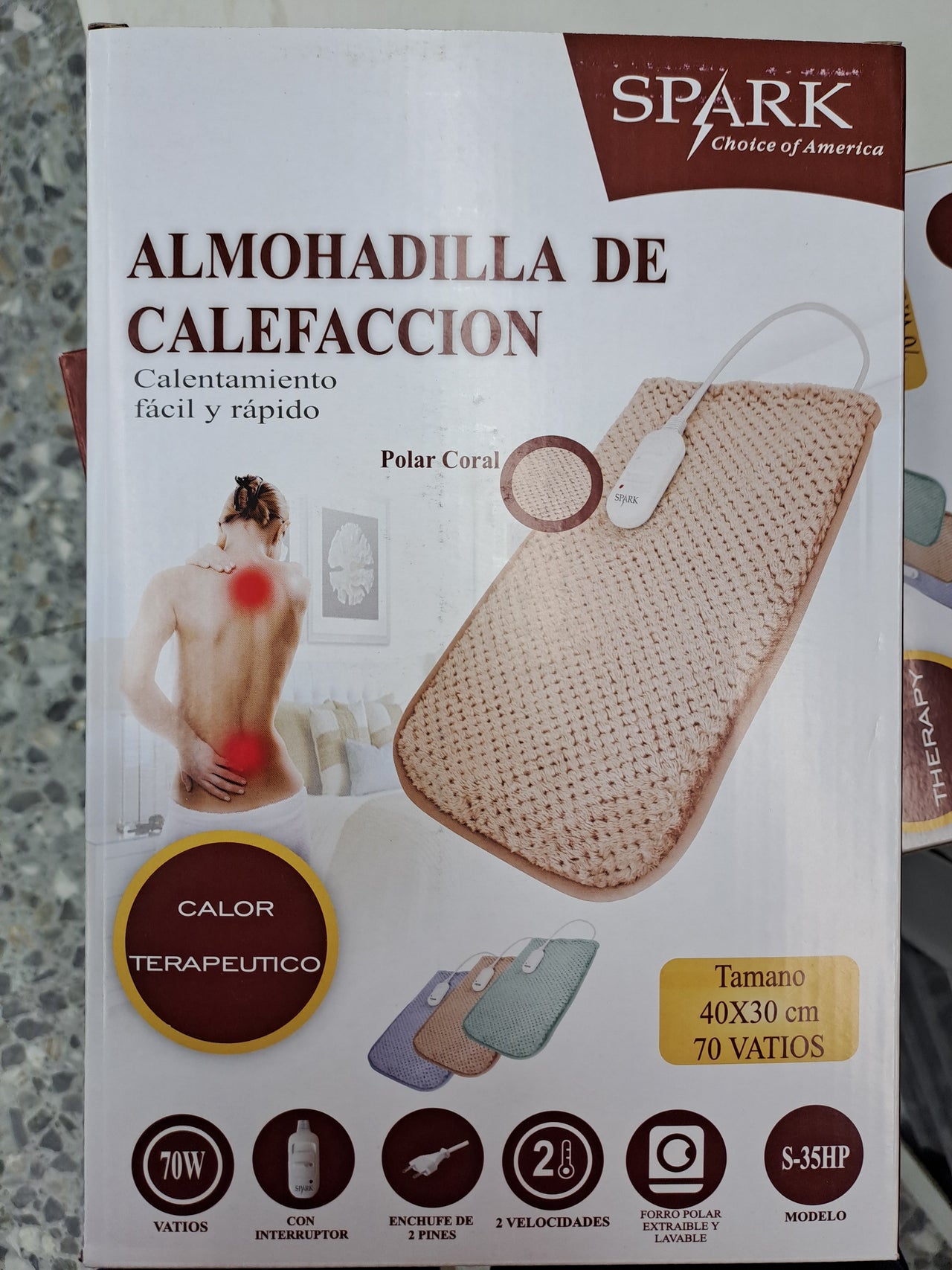 Almohadilla de calefacion 40x30 S-35hp