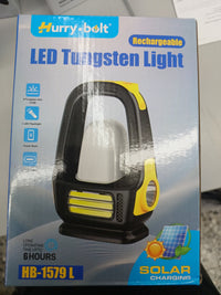 Luz camping solar HB-1579L HURRY BOLT