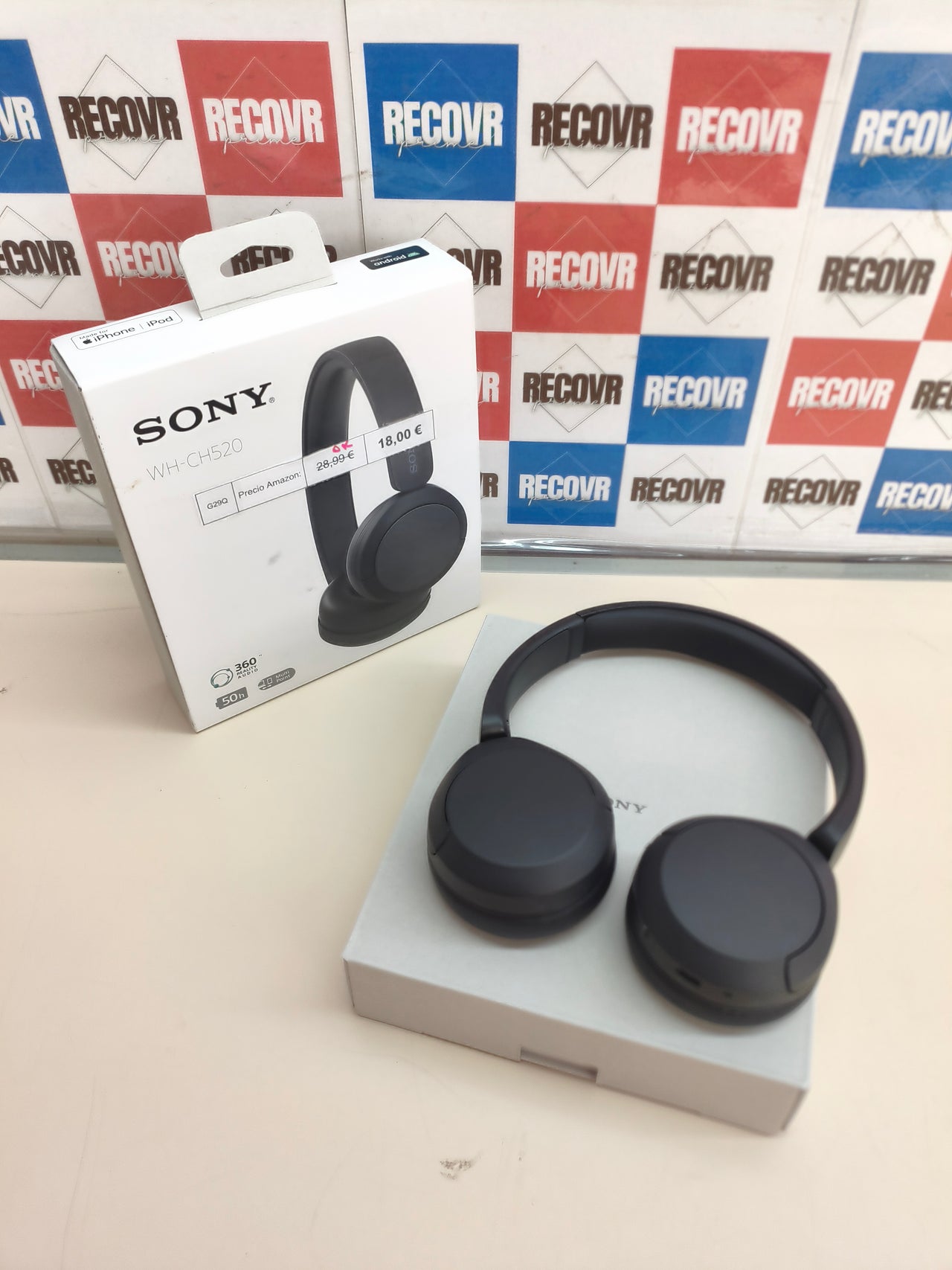 Sony WH-CH520, auriculares Bluetooth de diadema