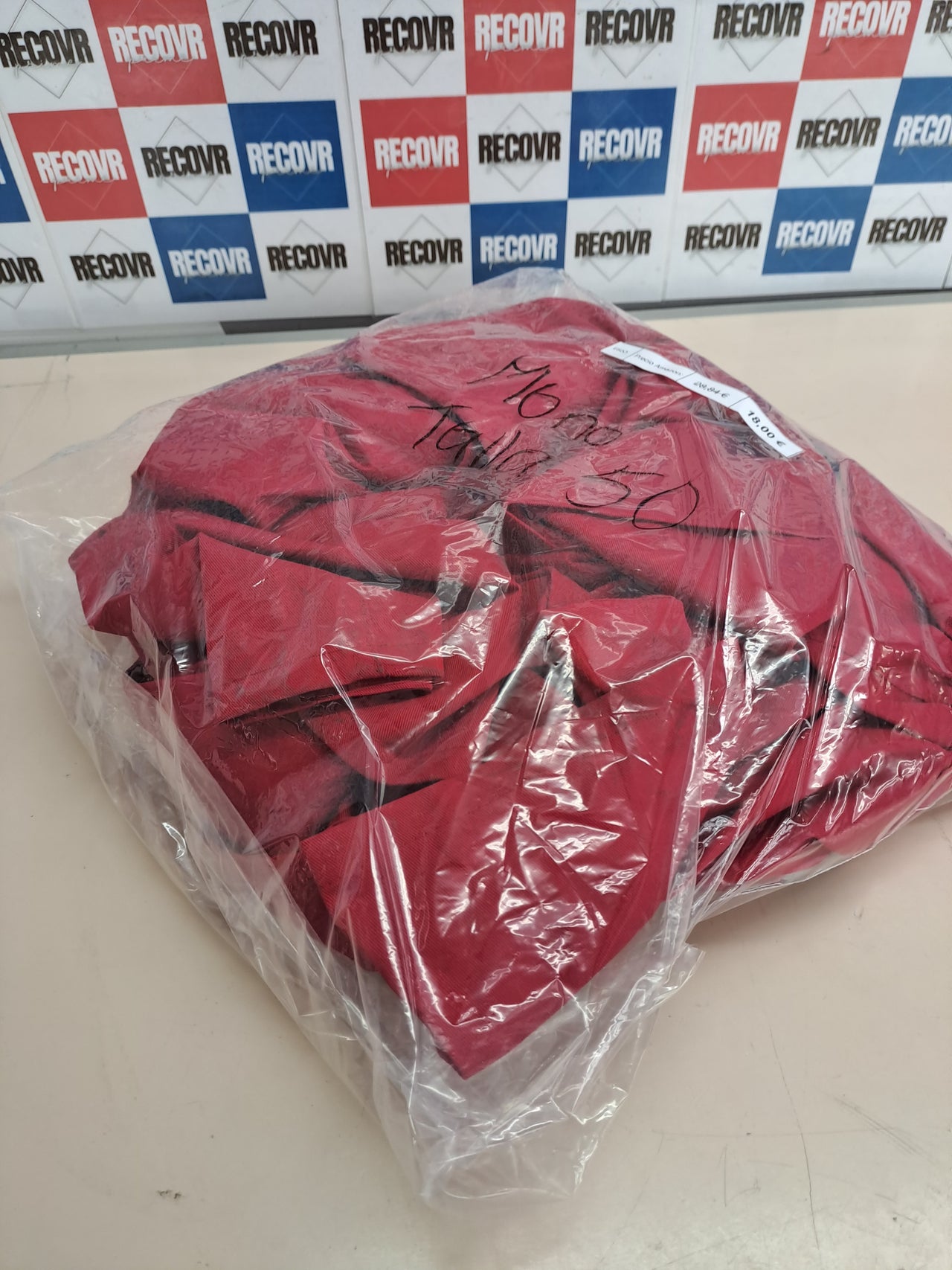 Mono trabajo rojo talla 50 Velilla 214