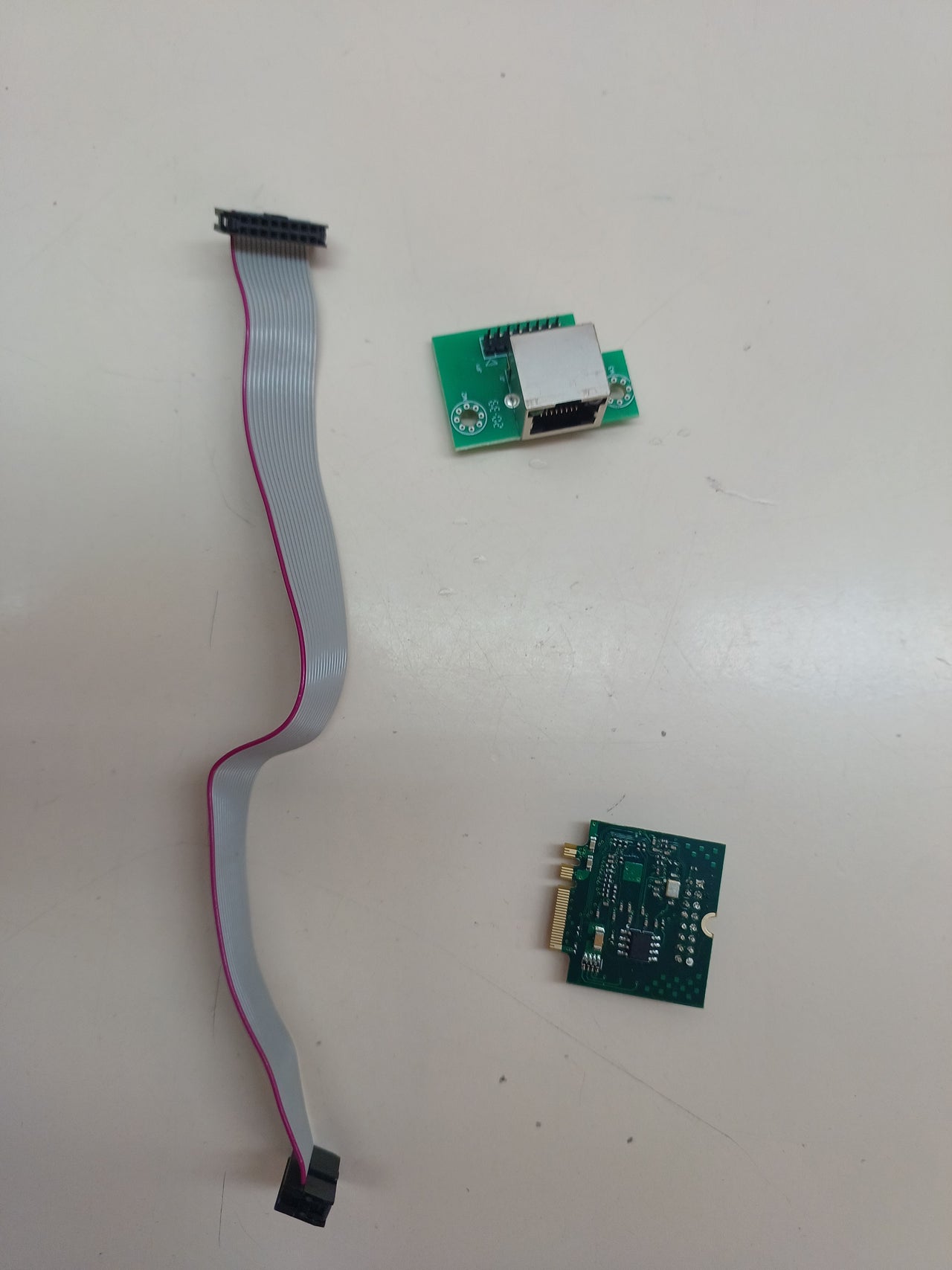 Adaptador Ethernet Gigabit M.2 Key E/A