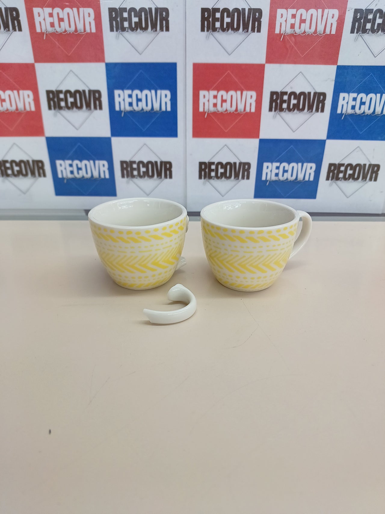 Tazas Espresso con Platillo Tognana Iris Agua