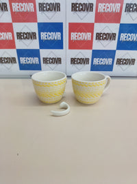 Tazas Espresso con Platillo Tognana Iris Agua