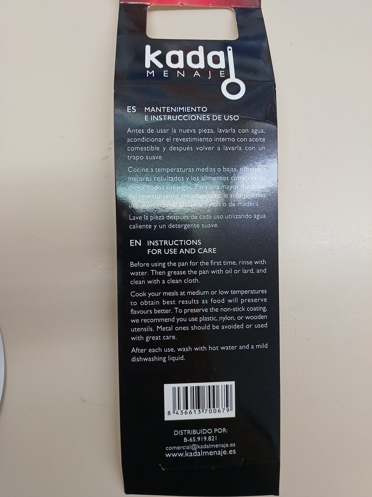 Sartén antiadherente para cocina diaria Kadal Menaje 40300