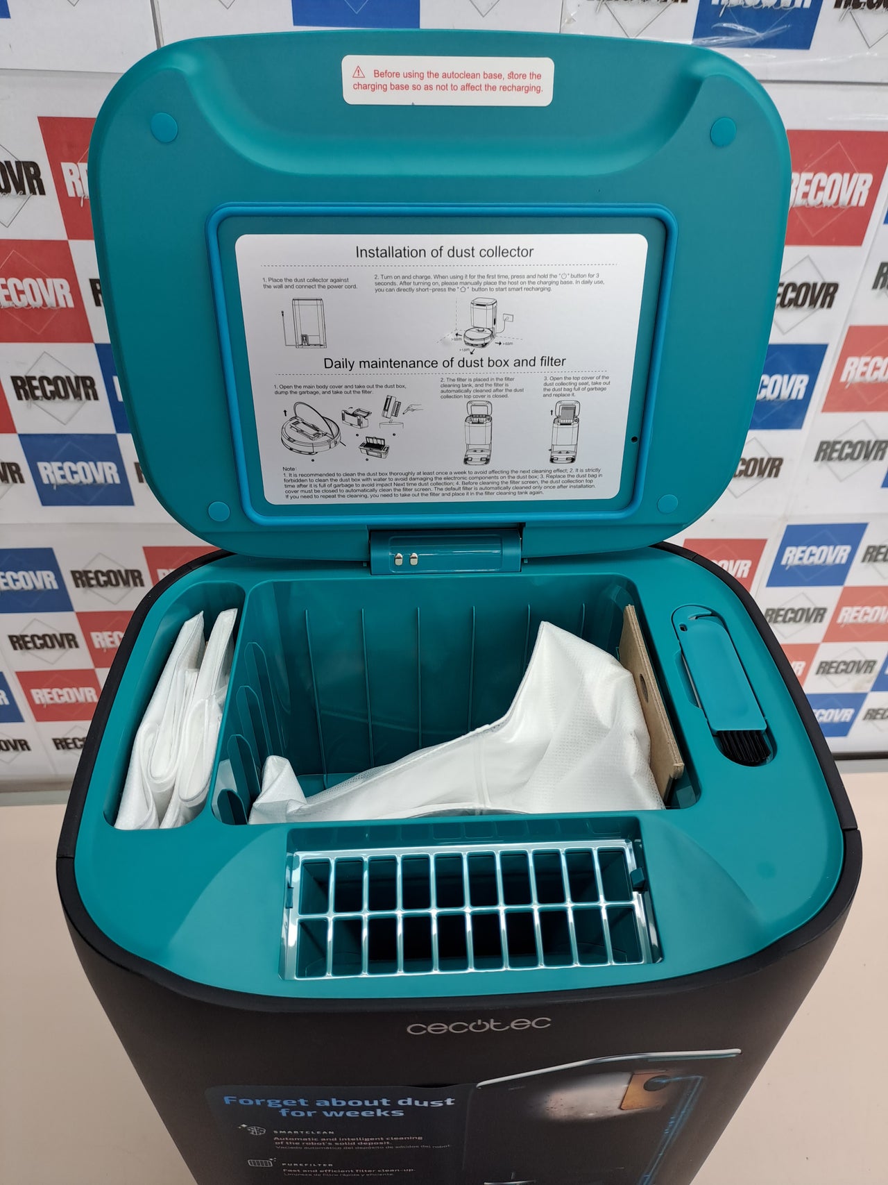 Base autovaciado robot aspirador 2,5 L – Cecotec