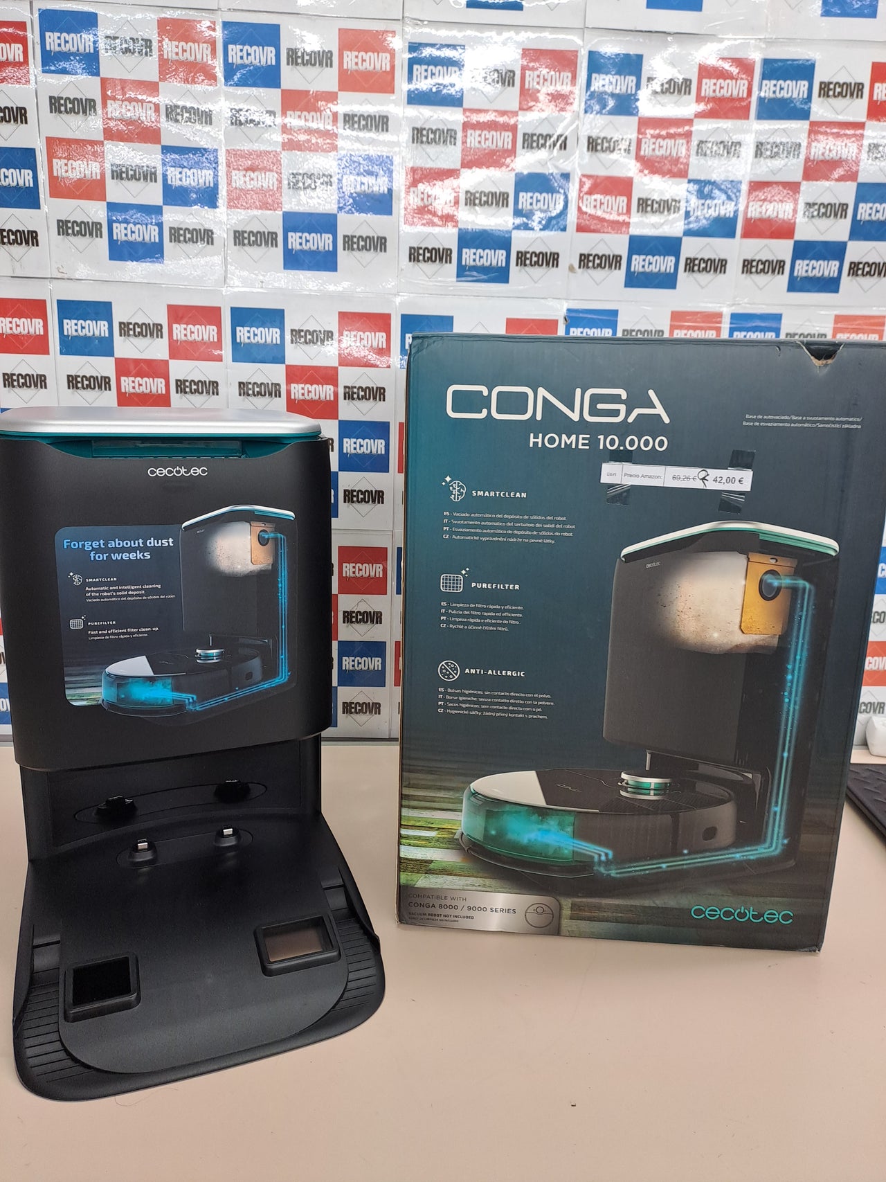 Base autovaciado robot aspirador 2,5 L – Cecotec