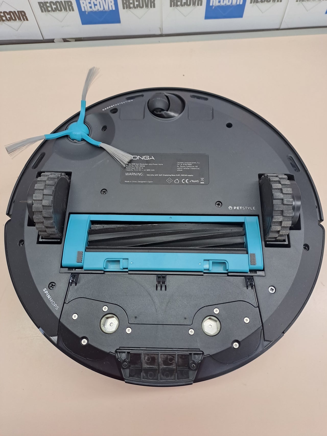 Robot aspirador 10000 Pa con autovaciado – Cecotec