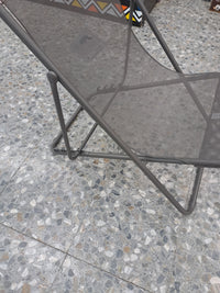 Tumbona plegable reclinable para jardín o terraza.