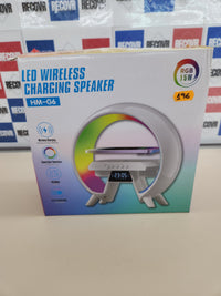 Lámpara nocturna LED multifunción Bluetooth carga inalámbrica HM-G6