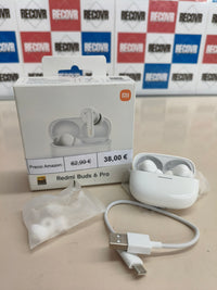 Auriculares Xiaomi Redmi Buds 6 Pro inalámbricos con cancelación de ruido blancos