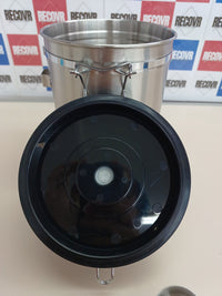 Lata de café de 1 kg, 2800 ml, con cuchara Shayson