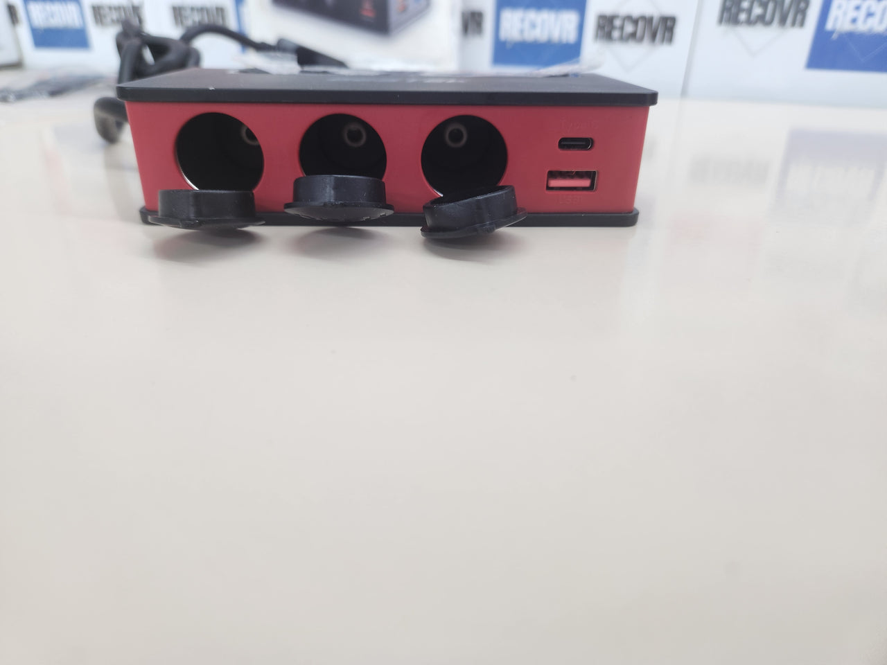 Cargador Coche 180 W, Adaptador Mechero Coche 12V/24V con 3 Tomas de Mechero USB-C PD USB QC3.0,  6 Puertos USB con Pantalla LED para iPhone Dash CAM BESTEK