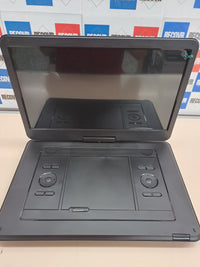 Reproductor DVD portátil 17,5” pantalla 15,6” batería WOLFANG