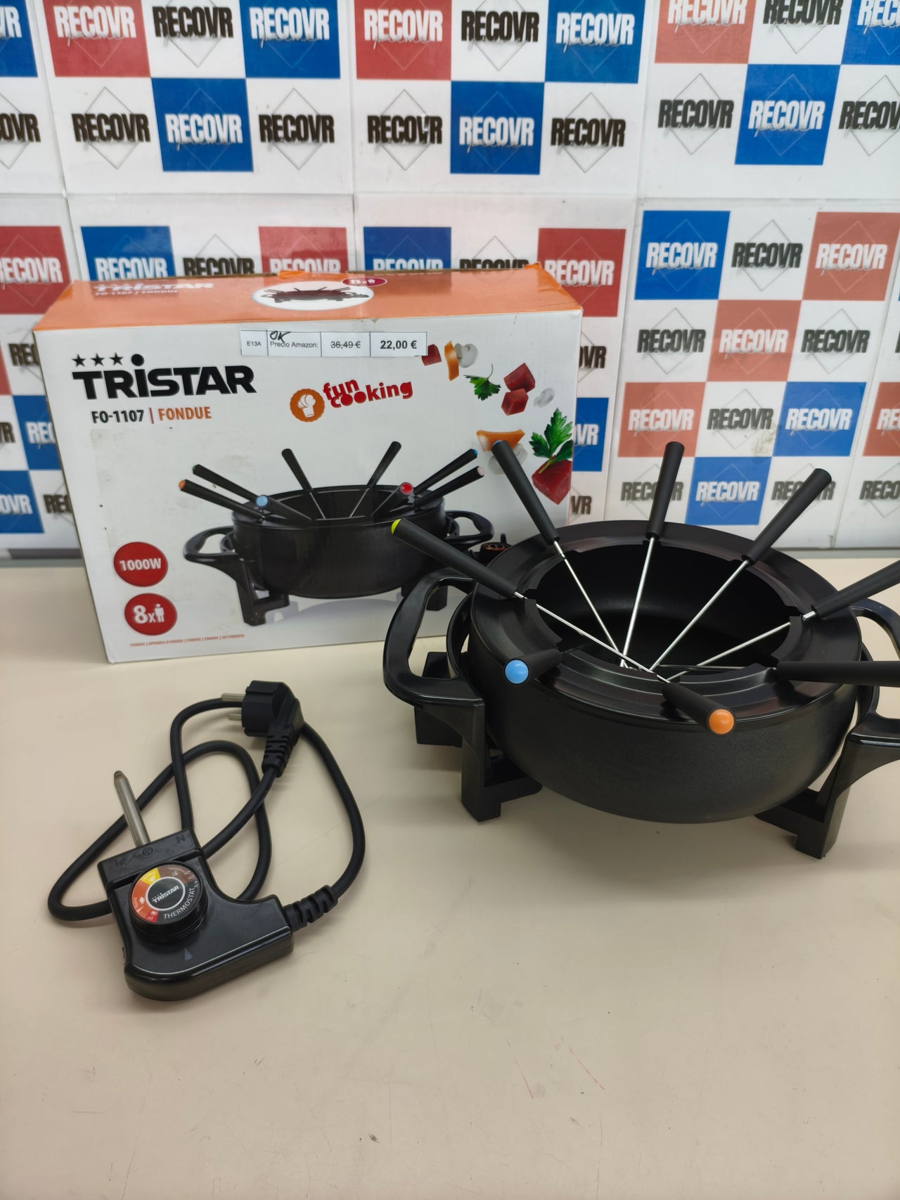 Olla de fondue Tristar FO-1107 multifuncional 1,5L 1000W