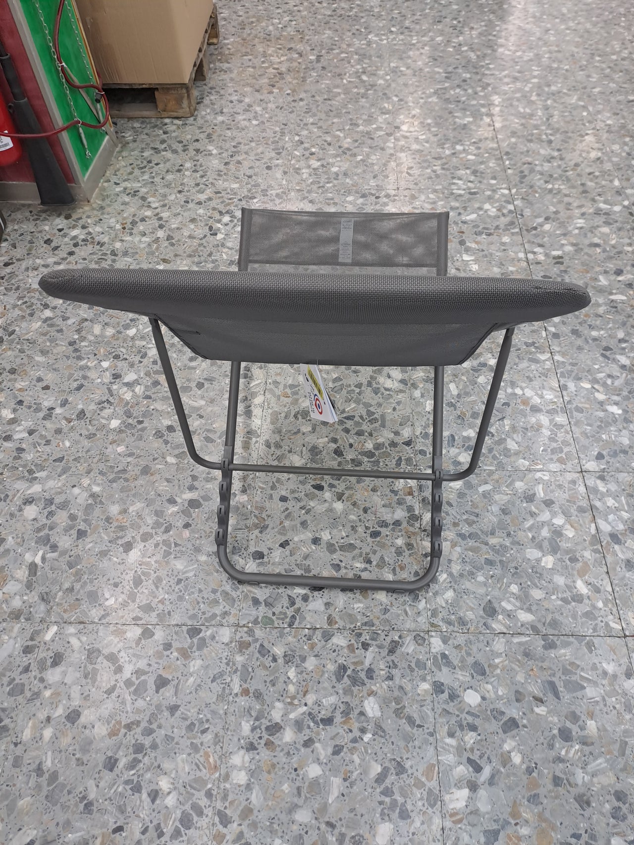 Tumbona plegable reclinable para jardín o terraza.