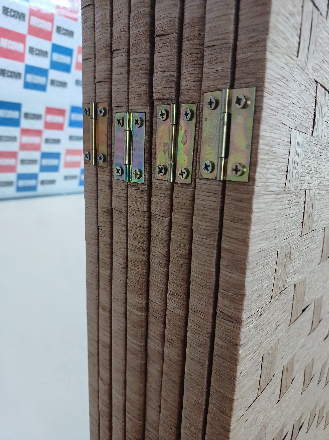 Biombo plegable 8 paneles 170x320 Relaxdays