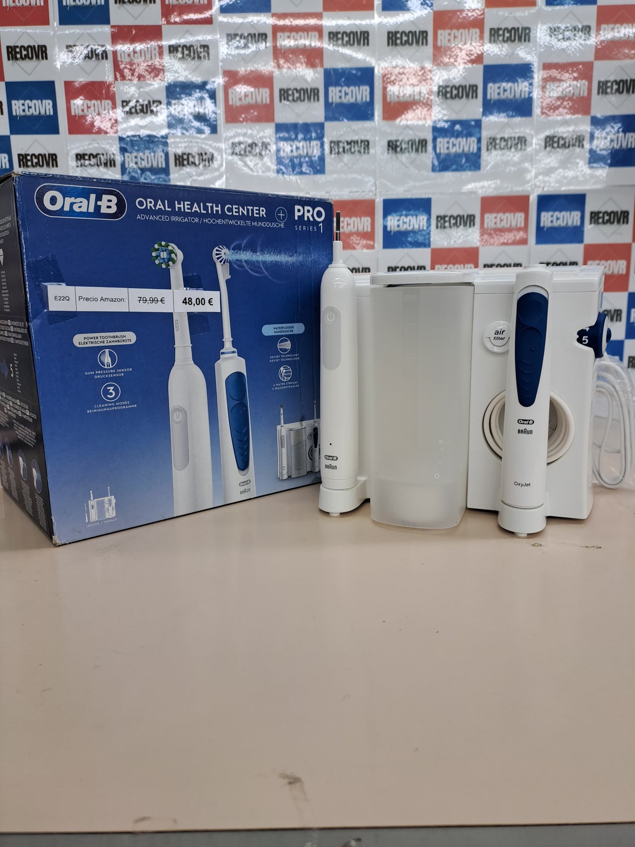 Braun Oral-B Pro 1 con irrigador OxyJet