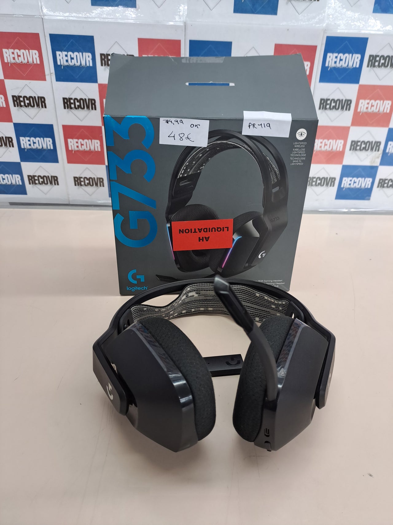 Auriculares gaming inalámbricos Logitech G733
