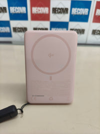 Batería externa INIU Qi2 MagSafe 10.000 mAh, 45 W, rosa.
