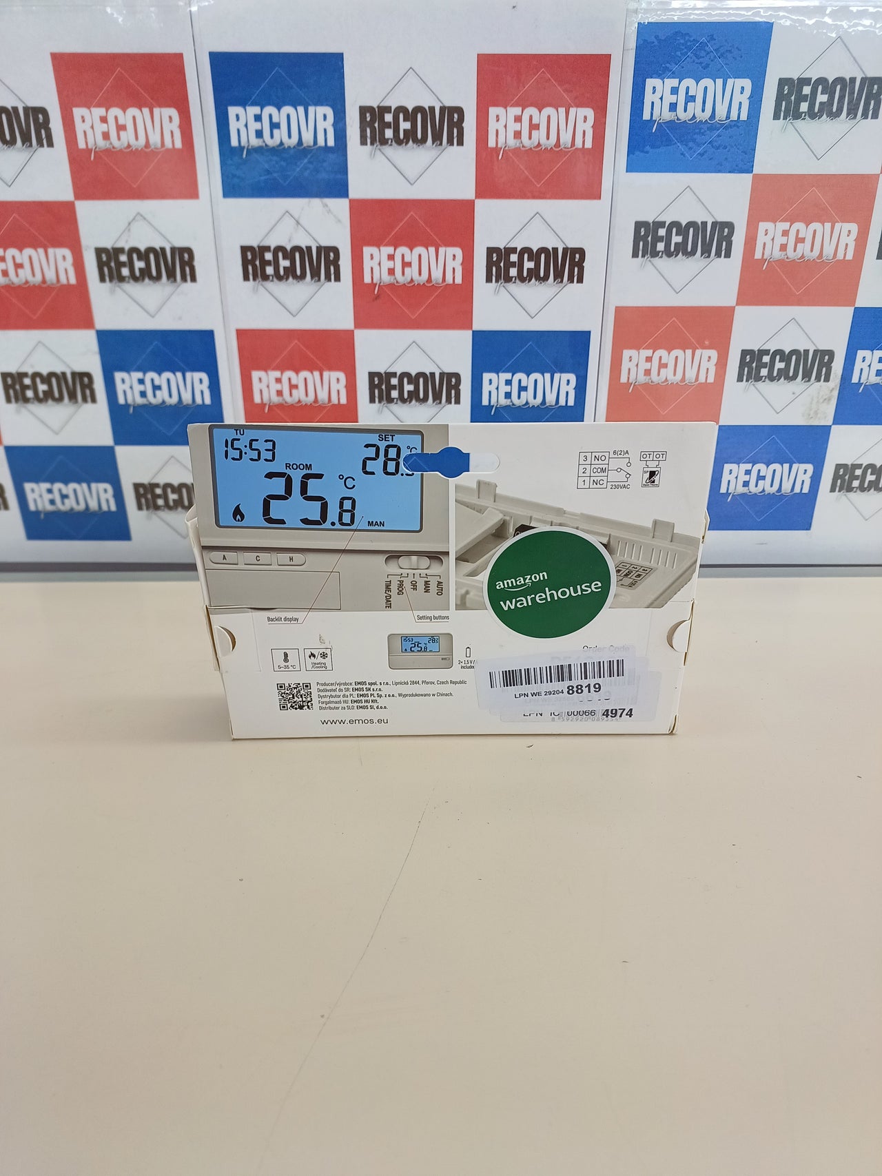Termostato digital EMOS OpenTherm programable