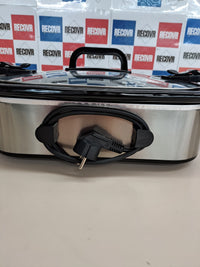 Olla cocción lenta 3,3 L acero inoxidable – Elite Gourmet