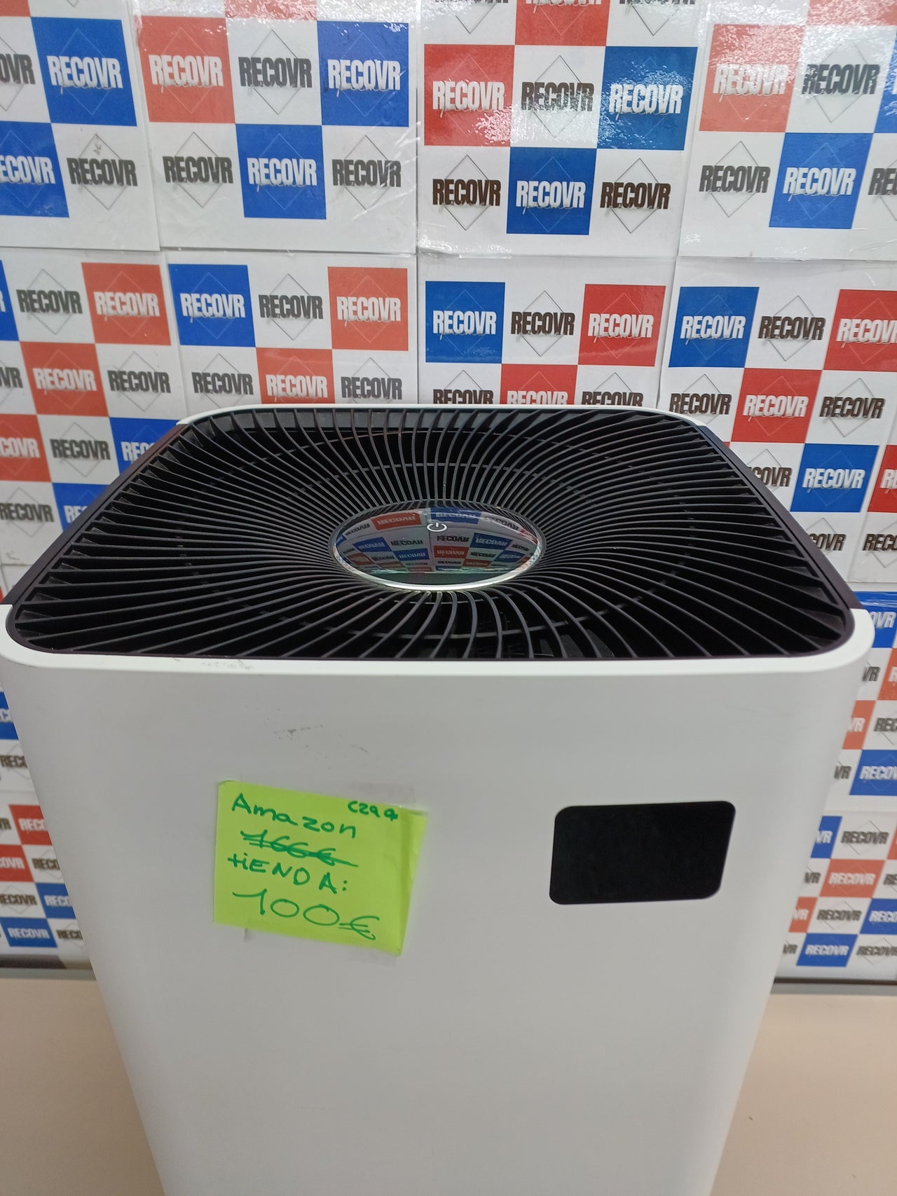 Purificador de aire para habitaciones Amazon Basics
