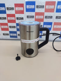 Espumador Leche Eléctrico 6 en 1, Espumador leche 350 ml  Leche Caliente y Chocolate, Espuma Caliente y Fría para Latte, Capuchinos, Macchiato, Acero Inoxidable Morpilot.
