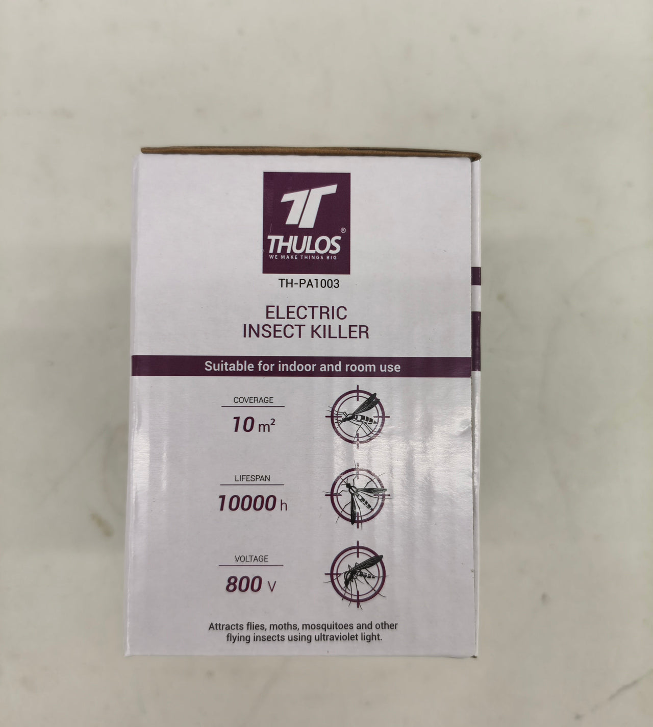 Lampara mata mosquitos