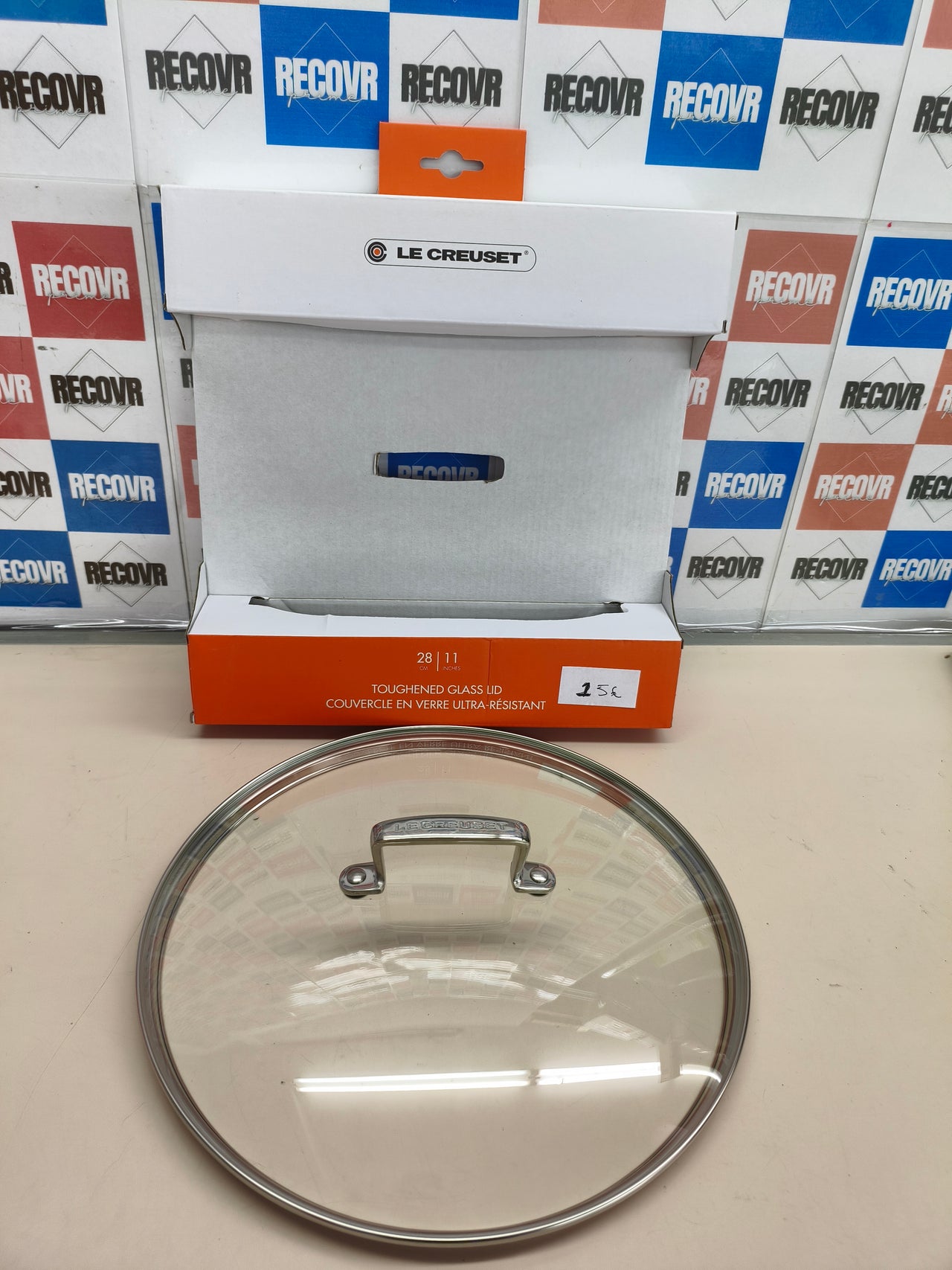 Tapa de Cristal para Wok de Aluminio Antiadherente