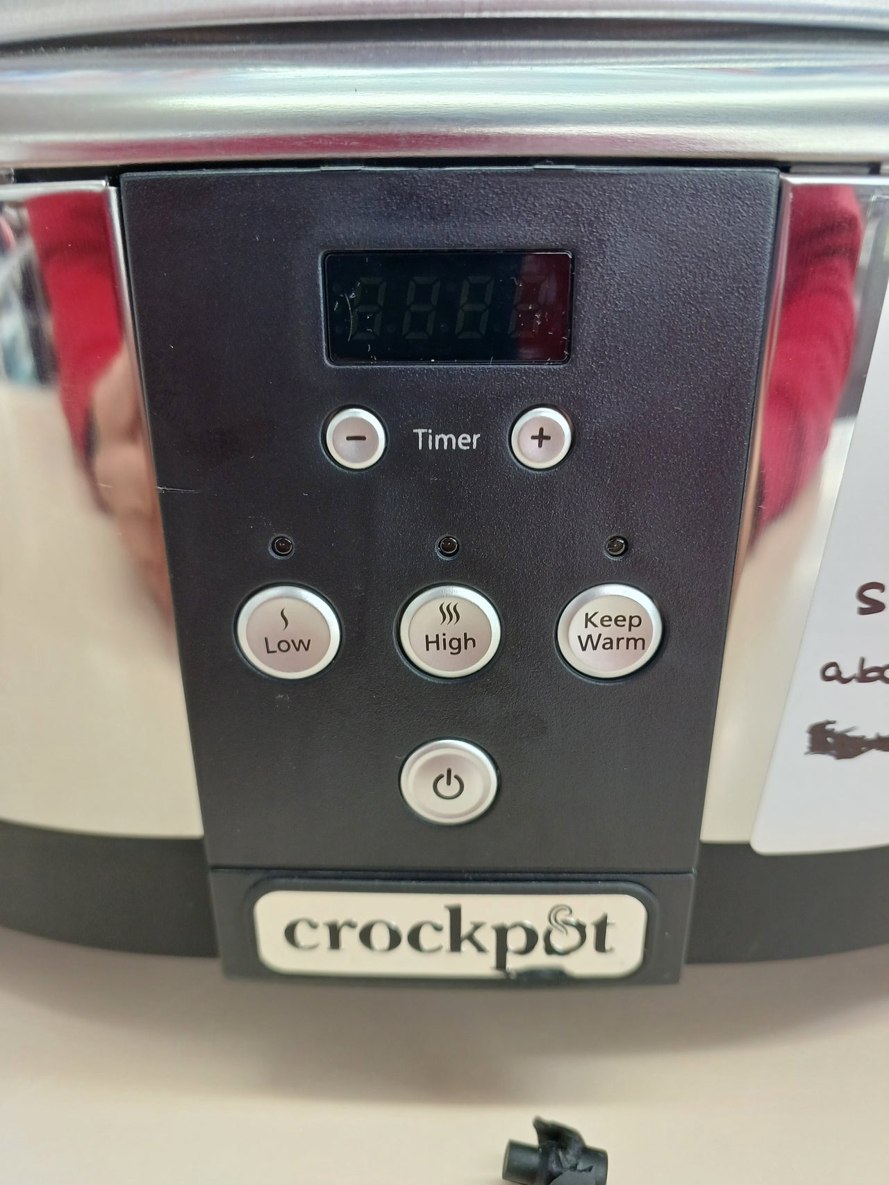 Olla cocción lenta digital 5,7 L acero inox – Crock-Pot