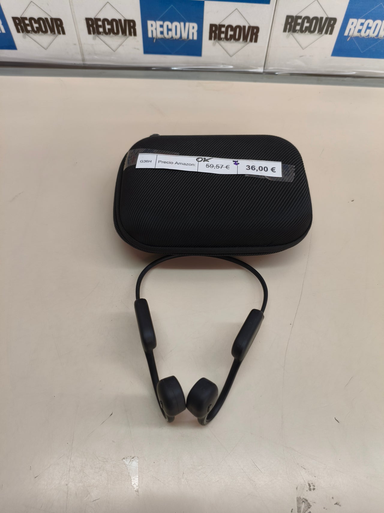 VENDURANCE, auriculares óseos, MP3, natación, 3 modos