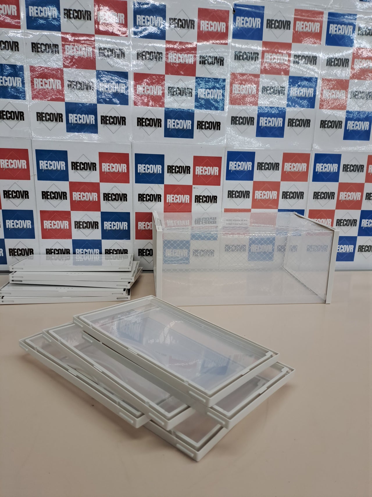 Cajas zapatero apilables transparentes T44 pack 12 AKTIVE Max Home
