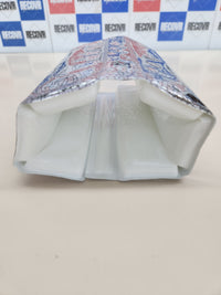Enfriador de Vino Flexible - Funda Reutilizable en Color Plata para Enfriamiento Rápido de Botellas de Tamaño Estándar Vacu Vin