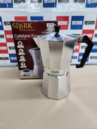 Cafetera Italiana Inducción 12 Tazas Spark